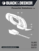 BLACK+DECKER Powerful solutions GL602 Användarmanual