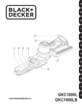 Black & Decker GKC1000L Användarmanual