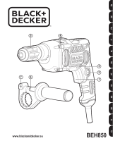 Black & Decker BEH850K Användarmanual