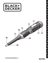 BLACK+DECKER Akku-Stabschrauber 3,6 Volt Li-Ion BCF603C Användarmanual