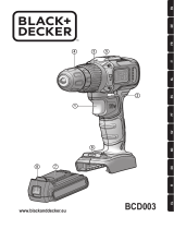 Black & Decker BCD003N Bruksanvisning
