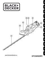 Black & Decker GTC365525PC Användarmanual