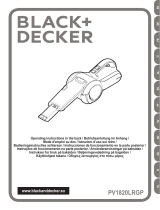 BLACK+DECKER PV1820LRGP Användarmanual