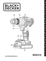 Black & Decker BDKH18 Användarmanual
