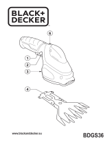 Black & Decker BDGS36 Användarmanual