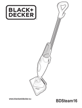 Black & Decker BDSTEAM16 Användarmanual