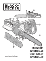 BLACK+DECKER GKC1825L50 Användarmanual
