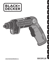 Black & Decker BDCSFL20 Användarmanual