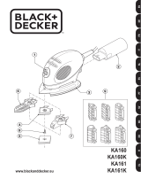 Black & Decker KA160K Användarmanual