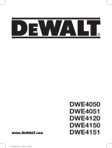 DeWalt DWE4120 Användarmanual