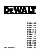 DeWalt DWE4207 Användarmanual