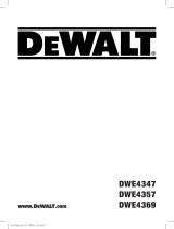 DeWalt DWE4369 Användarmanual