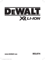 DeWalt DCL074 Användarmanual