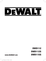 DeWalt DWD112S Användarmanual