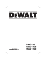 DeWalt DWD112 Användarmanual