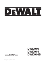 DeWalt DWD010 Användarmanual