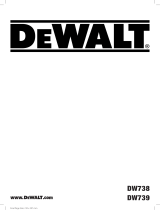 DeWalt DW739 Användarmanual