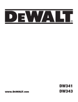 DeWalt DW343K Användarmanual