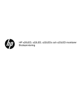 HP Value 20-inch Displays Användarmanual