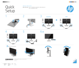 HP EliteDisplay E273q 27-inch Monitor Användarguide