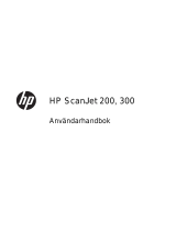 HP Scanjet 300 Flatbed Scanner Användarmanual