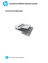 HP ScanJet Pro 4500 fn1 Network Scanner Användarguide