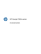 HP ScanJet Enterprise 7000n Document Capture Workstation series Användarmanual