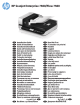 HP ScanJet Enterprise Flow 7500 Flatbed Scanner Installationsguide