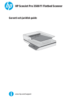 HP ScanJet Pro 3500 f1 Flatbed Scanner Användarguide