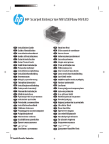HP Scanjet Enterprise Flow N9120 Flatbed Scanner Installationsguide