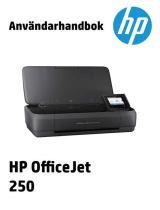 HP OfficeJet 250 Mobile All-in-One Printer series Användarmanual