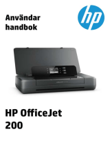 HP OfficeJet 200 Mobile Printer series Användarmanual