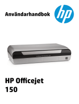 HP Officejet 150 Mobile All-in-One Printer series - L511 Användarmanual