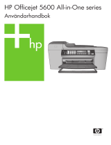 HP Officejet 5600 All-in-One Printer series Användarmanual