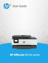 HP OfficeJet 8010e All-in-One Printer series Användarmanual
