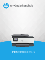 HP OfficeJet 8020 All-in-One Printer series Användarmanual