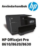 HP Officejet Pro 8620 e-All-in-One Printer series Användarmanual