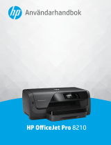 HP OfficeJet Pro 8210 Printer series Användarmanual