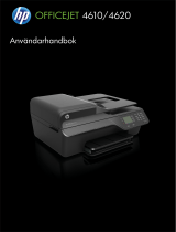 HP Officejet 4610 All-in-One Printer series Användarmanual