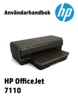 HP OfficeJet 7110 Wide Format ePrinter series - H812 Användarmanual