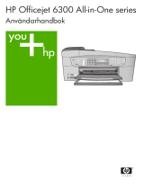 HP Officejet 6300 All-in-One Printer series Användarmanual