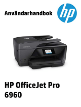 HP OfficeJet Pro 6960 All-in-One Printer series Användarmanual