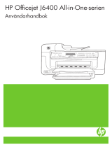 HP Officejet J6400 All-in-One Printer series Användarmanual