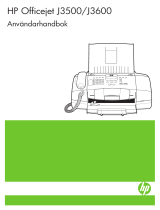 HP Officejet J3500 All-in-One Printer series Användarmanual