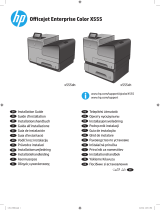 HP OfficeJet Enterprise Color X555 series Installationsguide