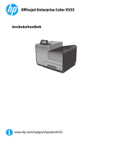 HP OfficeJet Enterprise Color X555 series Användarmanual