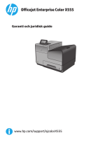 HP OfficeJet Enterprise Color X555 series Användarguide