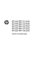 HP Laser MFP 131a Användarguide