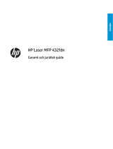 HP Laser MFP 432fdn Användarguide