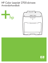 HP Color LaserJet 2700 Printer series Användarguide